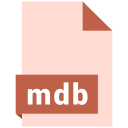file, mdb, format icon