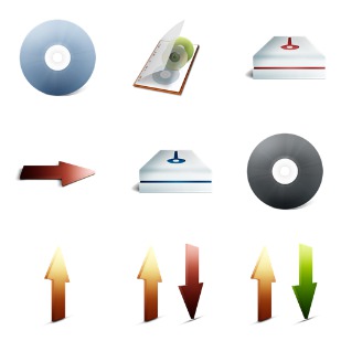 Pulse icon sets preview