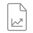 graph, document icon