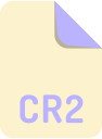 cr2, file, name, extension icon
