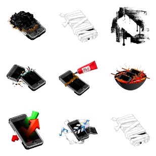 iPhones icon sets preview