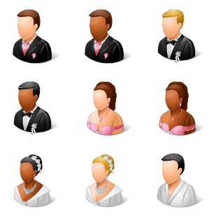 Vista People icon sets preview