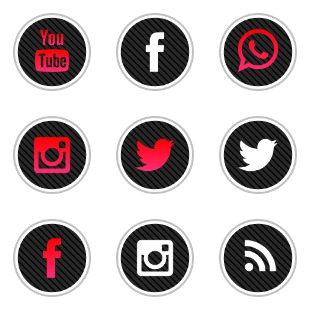Social Media ! icon sets preview