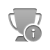 trophy, info icon