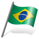 Br, Bra, Brazil, Flag icon