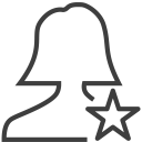 user woman collection icon