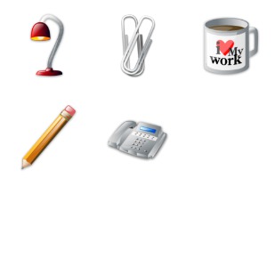 Office icon sets preview