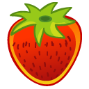 fruit, strawberry icon