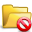delete, open, folder icon