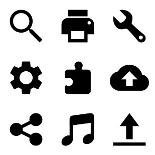 Very Basic 2. Android L (Lollipop) icon sets preview