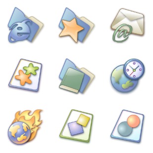 Pastel icon sets preview