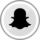 media, snapchat, social, corporate, logo icon