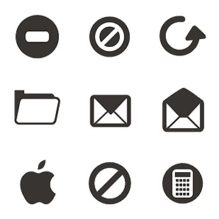 Pink Moustache icon sets preview