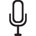 gadgets, microphone, audio, device, gadget, media icon