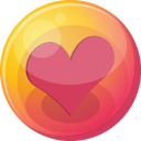 heart pink 4 icon