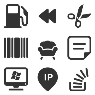 Windows 8 Vector icon sets preview