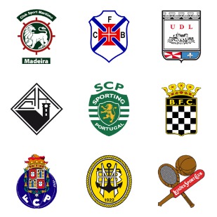 Portugese Football Clubs icon sets preview
