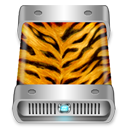 tiger, animal, drive icon