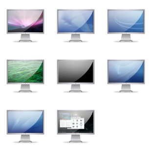 Cinematic Screen icon sets preview