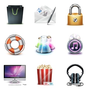 I Love icon sets preview