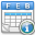 info, calendar icon