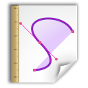 opendocument graphics, mime, template icon