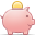 piggy bank, bank, cash, money icon