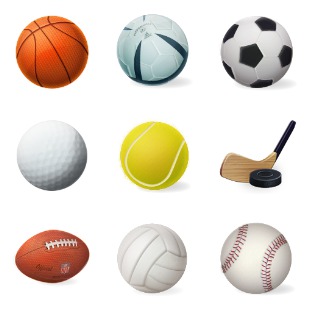 Sportset icon sets preview