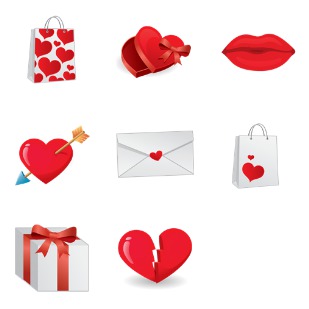 Love And Breakup icon sets preview