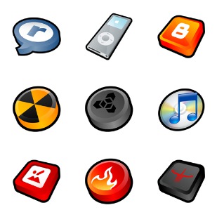 3D Cartoon Vol. 2 icon sets preview