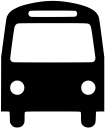 public, transportation, bus icon