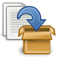 document, plus, blue, file, paper, add, archive icon