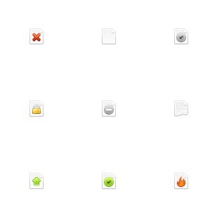 File Status icon sets preview