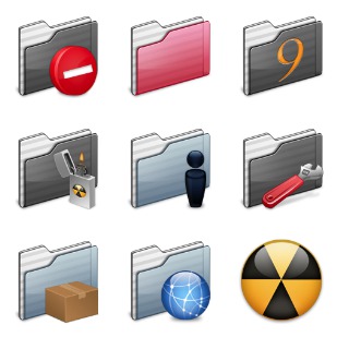 Aqua Candy Revolution icon sets preview