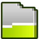 Folder Green Open icon
