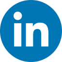 social, media, network, share, logo, linkedin, circle icon