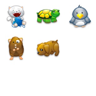 Animals Sigma Style icon sets preview