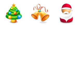 Christmas icon sets preview