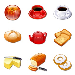 Coffee Break icon sets preview