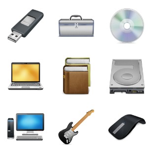 Unleashed Vol 1 Hardware icon sets preview