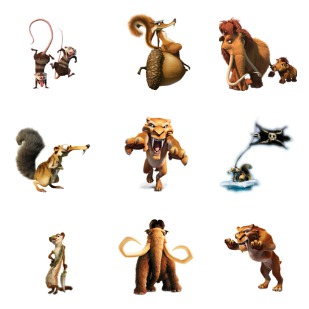 Ice Age icon sets preview