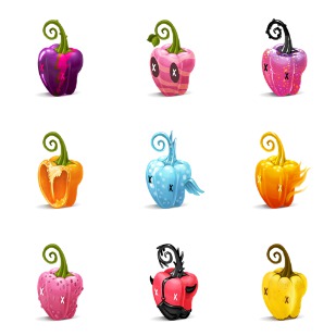 Peppers icon sets preview