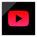 social, tube, logo, media, you icon
