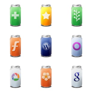 Drink Web 2.0 icon sets preview