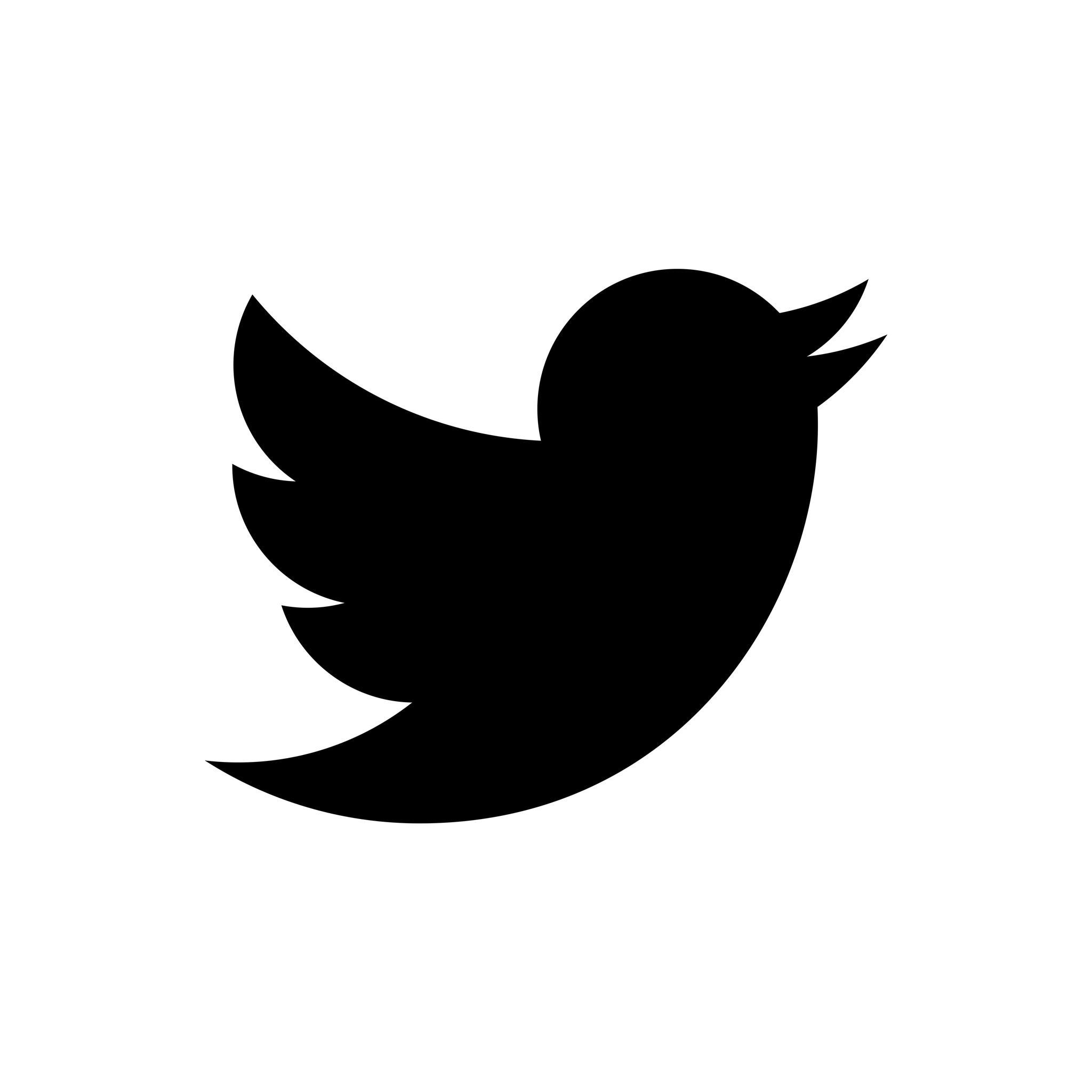 twitter, black icon