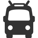 Transport trolleybus icon