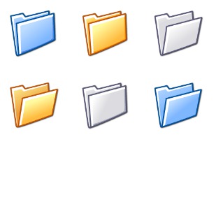 Soft Generic Folders icon sets preview