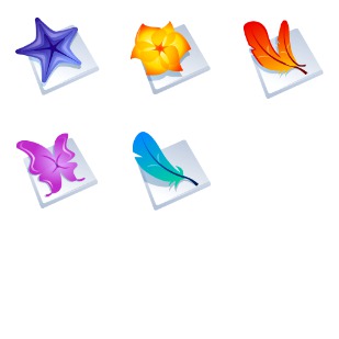 Adobe CS2 icon sets preview