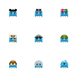 Tweetle icon sets preview