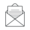 letter, message, newsletter, envelope, reply, mail, email icon